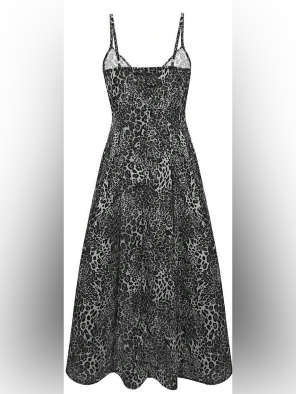 Shein Allover Print Sexy Sleeveless Dress Size M - Picture 6 of 7